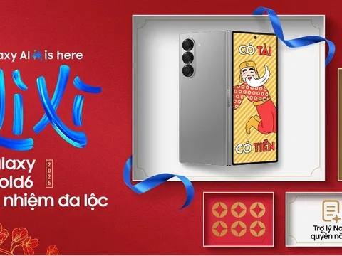 Sắc xuân hòa cùng công nghệ: “Galaxy AI is here - Lì xì một Galaxy như ý”, mừng mùa Tết Việt tinh hoa