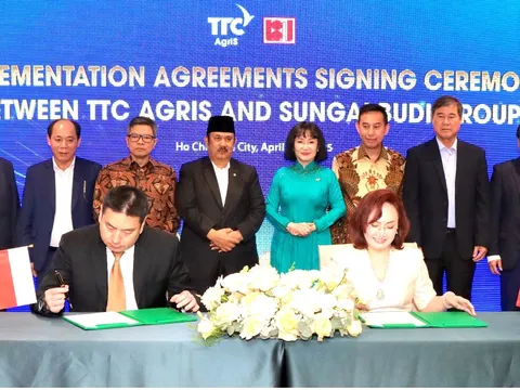 TTC AgriS và Sungai Budi thúc đẩy hợp tác chiến lược Việt Nam - Indonesia, lan tỏa mô hình nông nghiệp tuần hoàn công nghệ cao