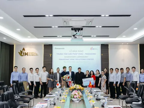 Panasonic bàn giao Trung tâm giải pháp HVAC cho Trường Đại học Công nghiệp TP.HCM, thúc đẩy hợp tác giáo dục vì Việt Nam bền vững