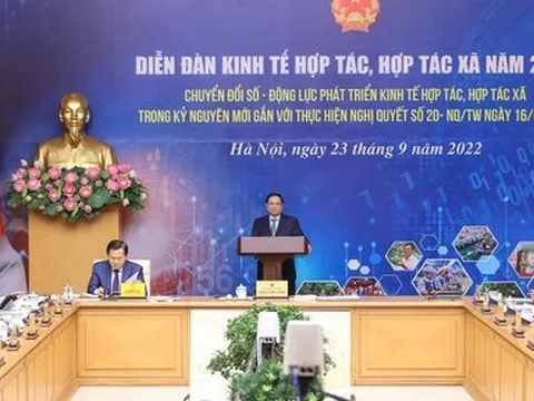 Thủ tướng: Đổi mới, sáng tạo, đột phá đối với mô hình kinh tế tập thể